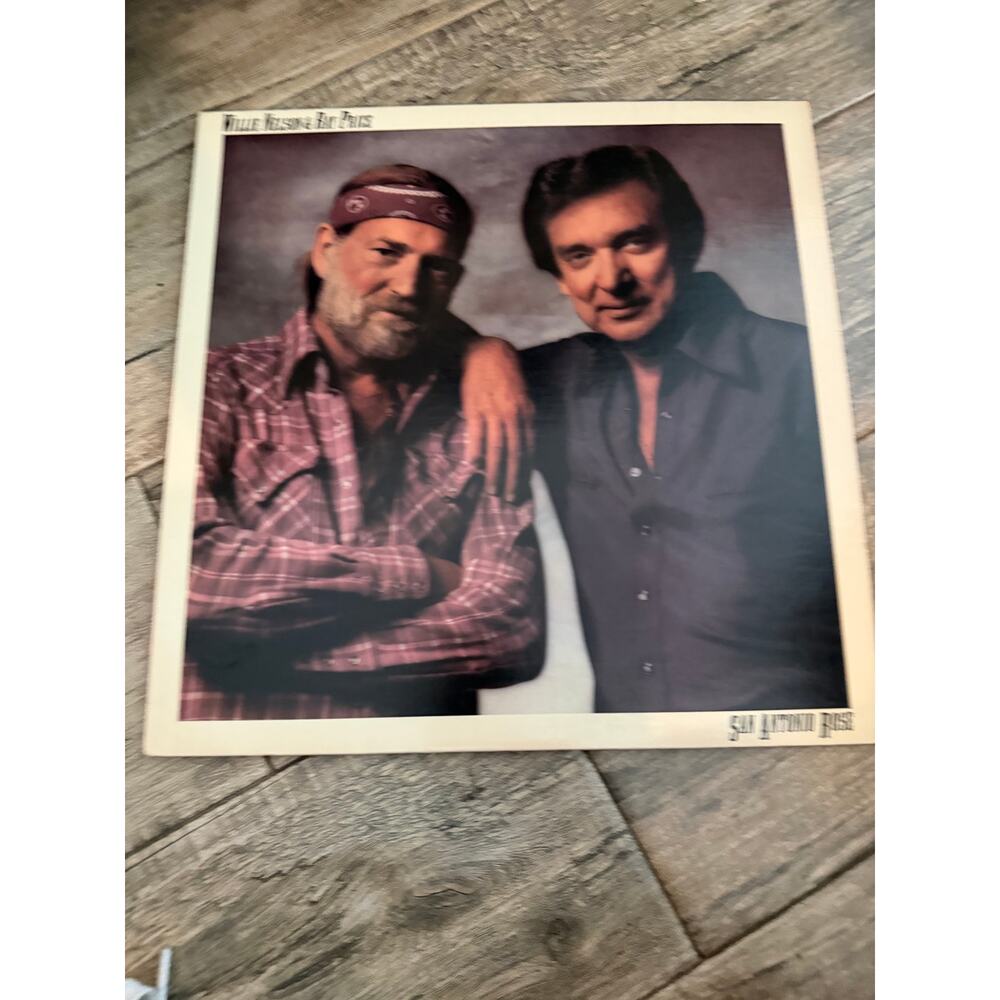 Willie Nelson & Ray Price - San Antonio Rose- Original 1980 Vinyl LP
